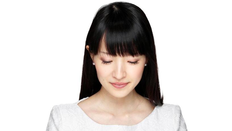 Marie Kondo, the queen of decluttering.
