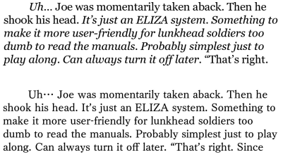 A comparison of the same text seen in the Georgia and Kobo Tsukushi Mincho fonts.