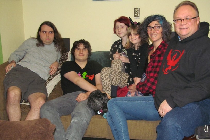 Ryk Spoor and family (via Ryk Spoor's GoFundMe page)