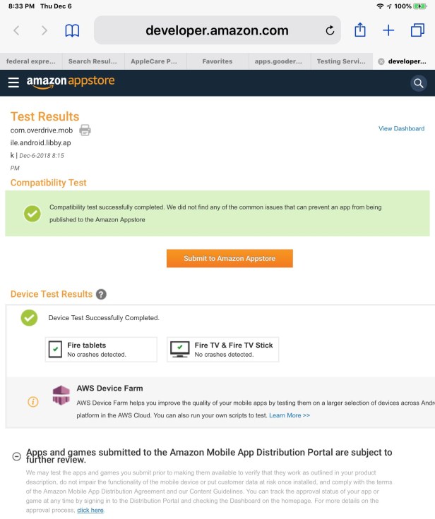 Libby - Amazon App store test