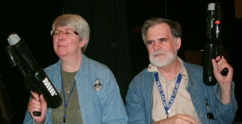 Sharon Lee and Steve Miller, at ConQuesT 2012 in Kansas City.